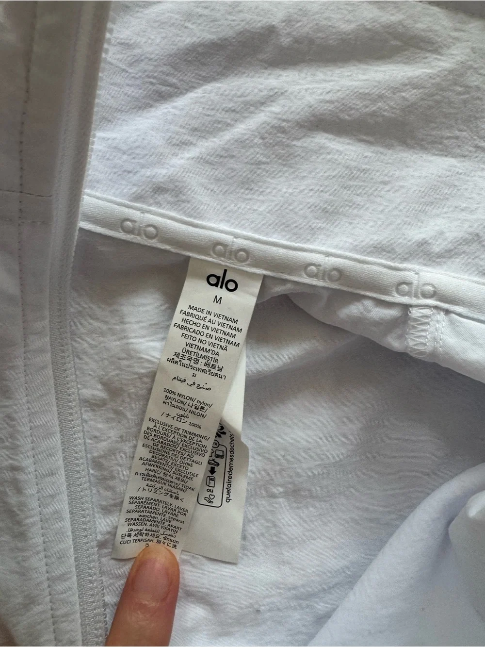 Alo Yoga Alumni quarter zip